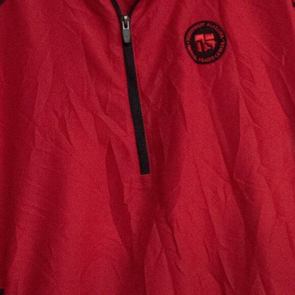 Red Windbreaker Jacket Southeast Alaska Regional Health Center Logo - Picture 3 of 8
